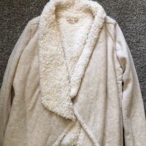Hollister Fuzzy Cardigan S/XS